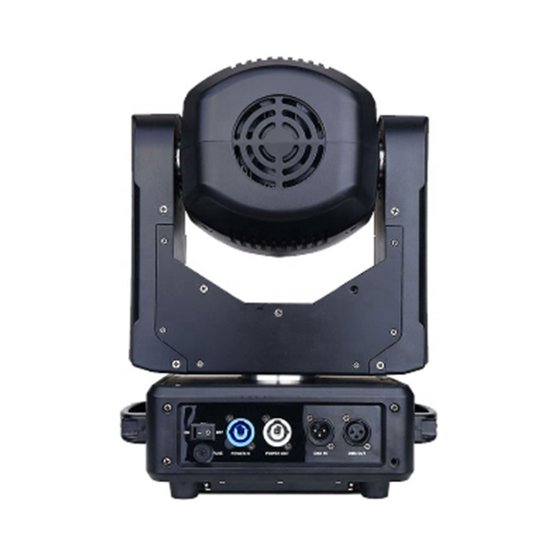120W Spot LED Etapa de cabeza móvil Gobo Prism DJ Wash Beam Lighting