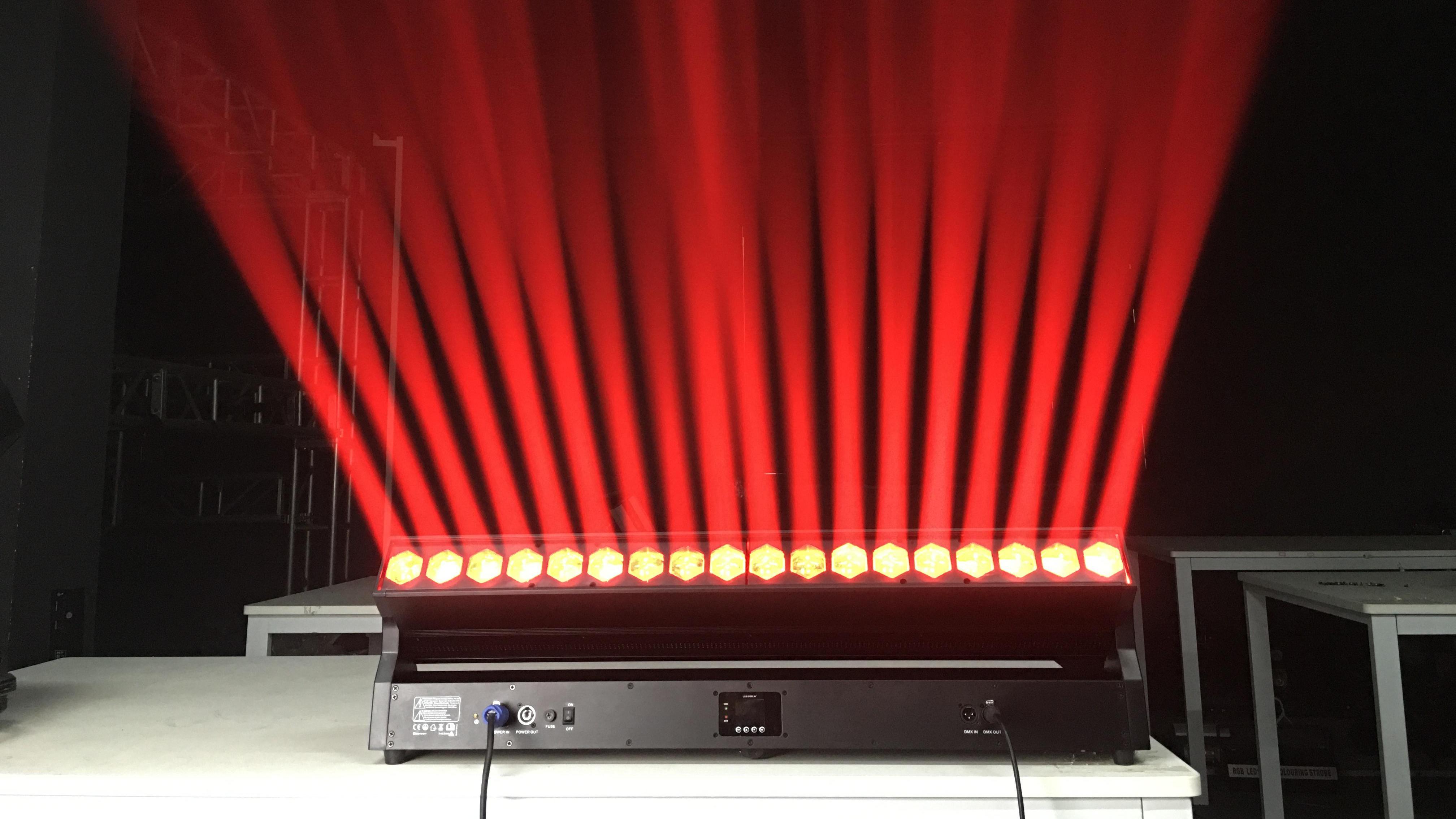 Sistema mecánico y características eléctricas de mover la luz de la cabeza